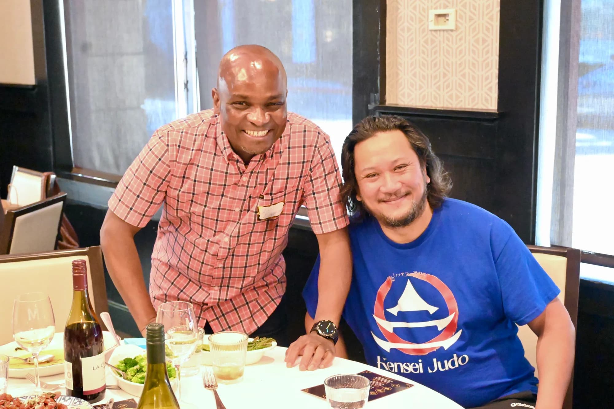 A candid moment from the Cornerstone Social Circle